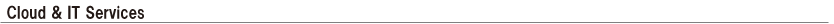 Cloud Computing Services